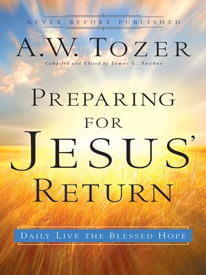 cover image of Preparing for Jesus' Return